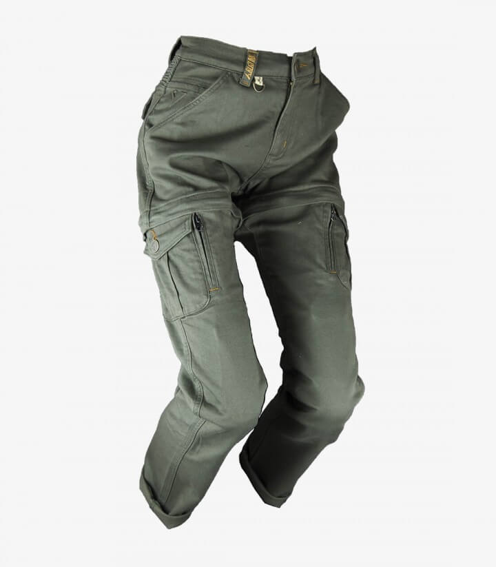 Damen-Motorradjeans By City Air II Lady Grün