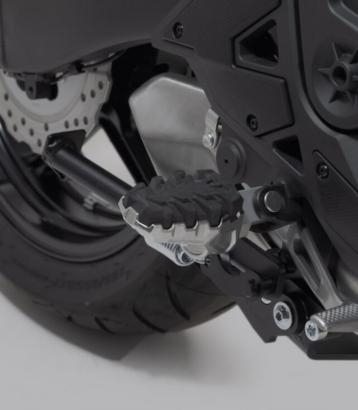 Fußrasten EVO mit Adaptern SW-MOTECH für several Kawasaki models FRS.08.112.10102