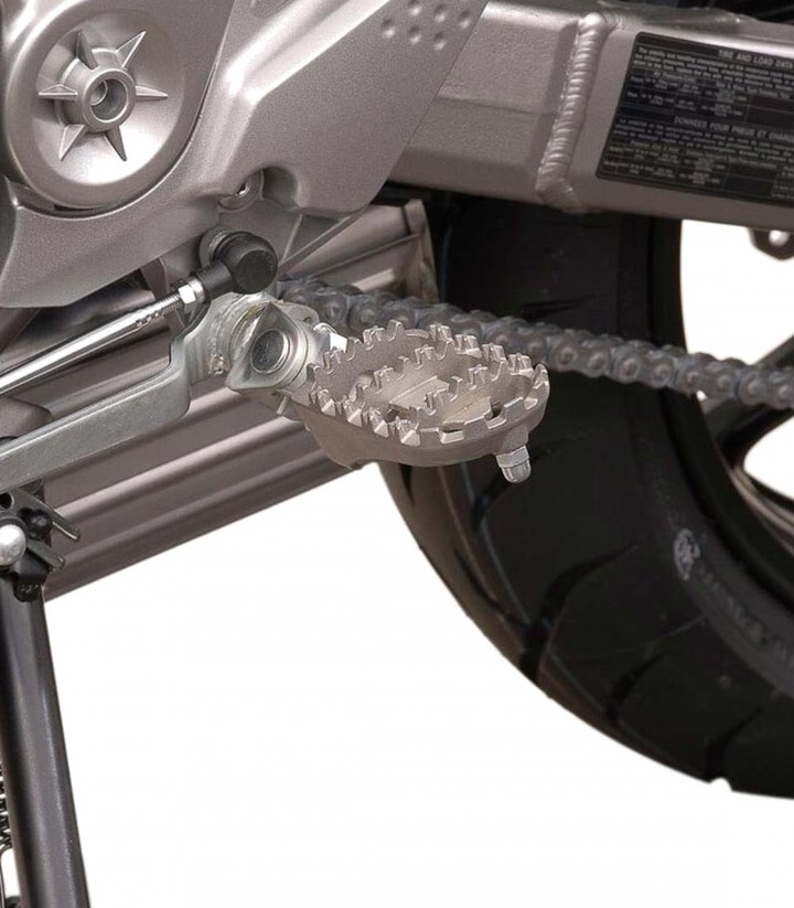 Reposapiés ION con Adaptadores SW-MOTECH para Kawasaki Z1000 (06-09), ZRX1200R / S (00-05), Z900RS (17-25), Versys 650 (06-14) F