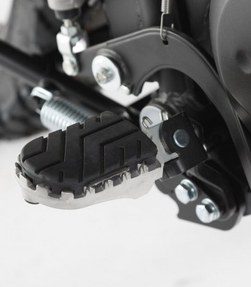 SW-MOTECH ION Footpegs with Adapters for Kawasaki KLR 650 (01-18, 22) / 650 S (23) FRS.08.011.10201/S