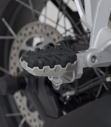SW-MOTECH ION Passenger Footpegs with Adapters for Triumph Tiger 1200 GT/GT Explorer/GT Pro/Rally Explorer/Rally Pro (22) FRS.11