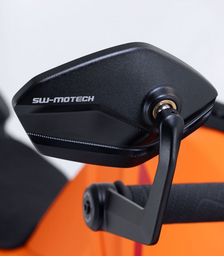 Retrovisores SW-MOTECH KTM 1290 / 1390 Super Duke R (19-23) en Negro MIR.04.915.10000