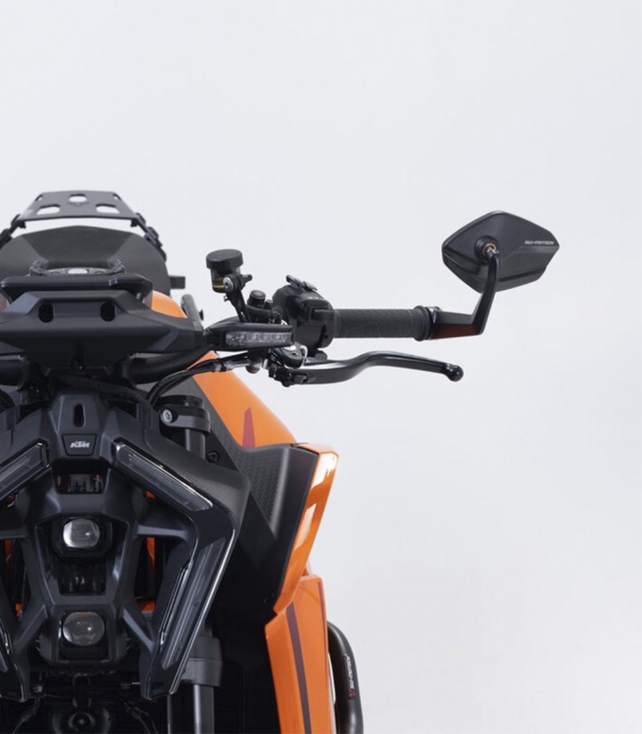 Retrovisores SW-MOTECH KTM 1290 / 1390 Super Duke R (19-23) en Negro MIR.04.915.10000