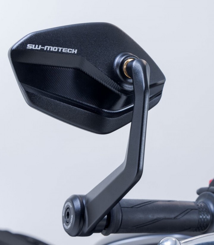 Retrovisores SW-MOTECH para Varios Modelos de Yamaha y CFMOTO en Negro MIR.06.861.10000