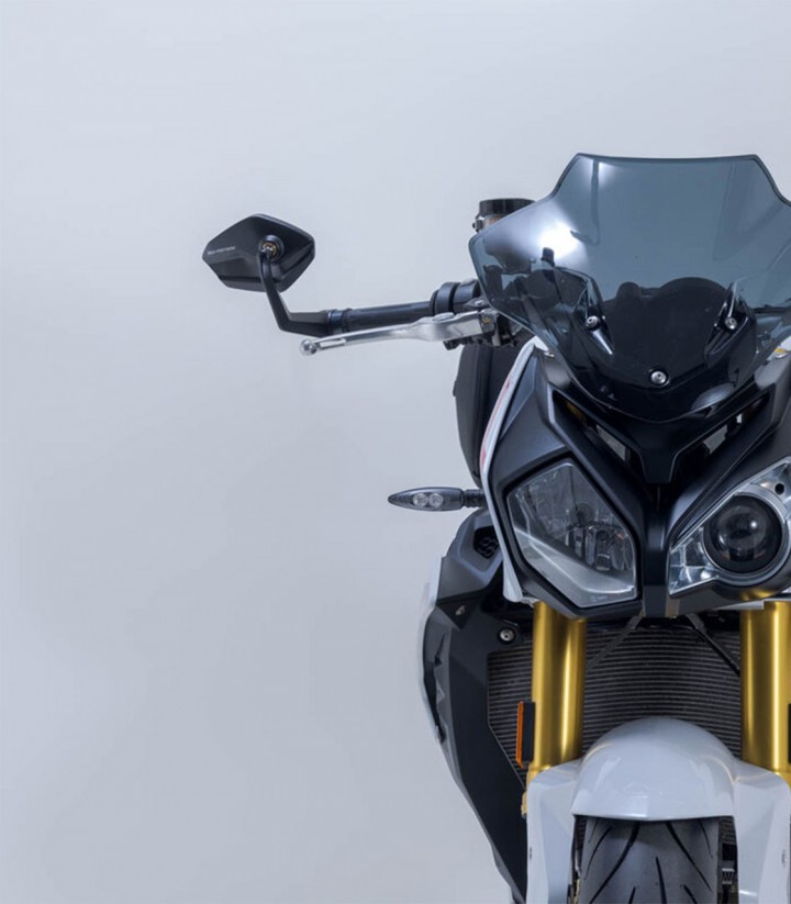 SW-MOTECH Mirrors for BMW S1000R (16-20), R nineT (20), R12 (23-25) in Black MIR.07.865.10000