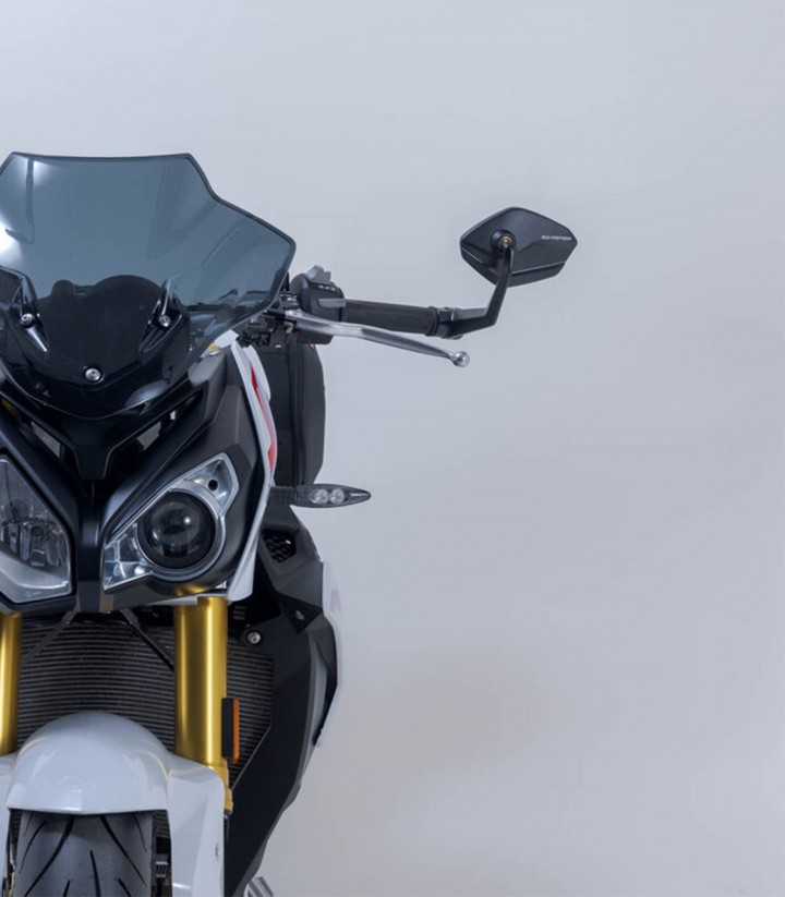 Retrovisores SW-MOTECH BMW S1000R (16-20), R nineT (20), R12 (23-25) en Negro MIR.07.865.10000