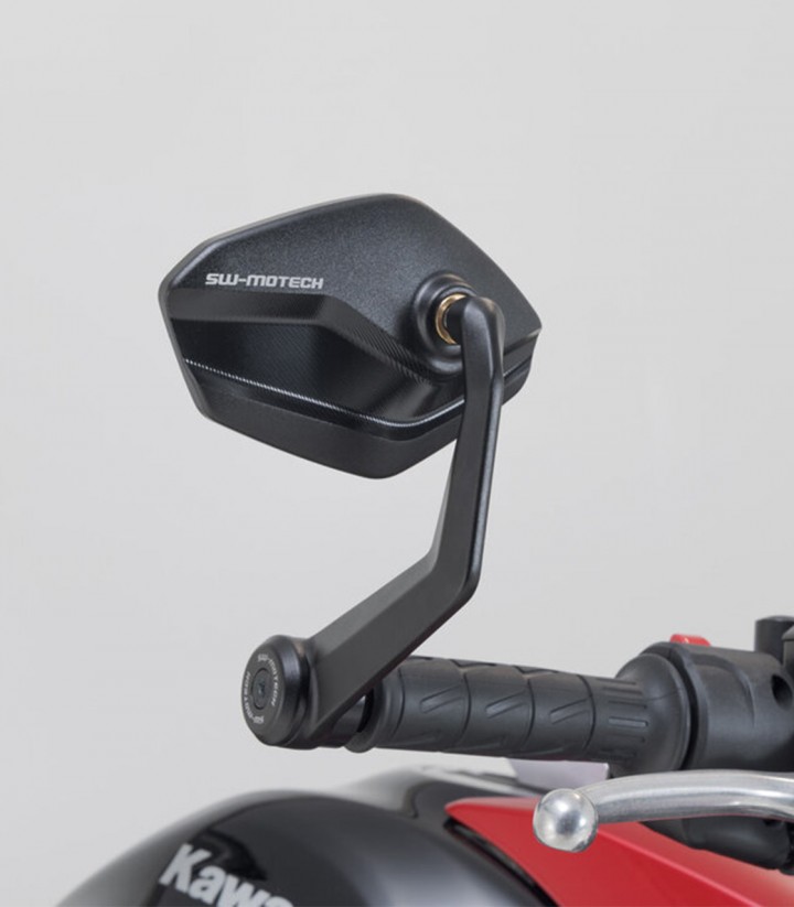 Retrovisores SW-MOTECH Kawasaki Z7 Hybrid (23), Z 650 (16-22) en Negro MIR.08.866.10000