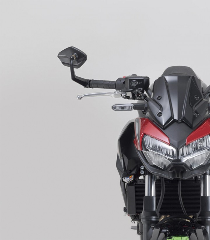 Spiegel SW-MOTECH Kawasaki Z650 (16-22), Z7 Hybrid (23) in Schwarz MIR.08.866.10000