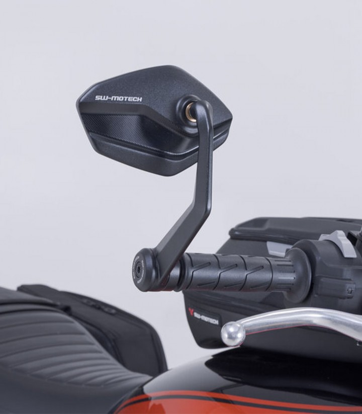 Retrovisores SW-MOTECH para Varios modelos de CFMOTO y Kawasaki en Negro MIR.08.868.10001