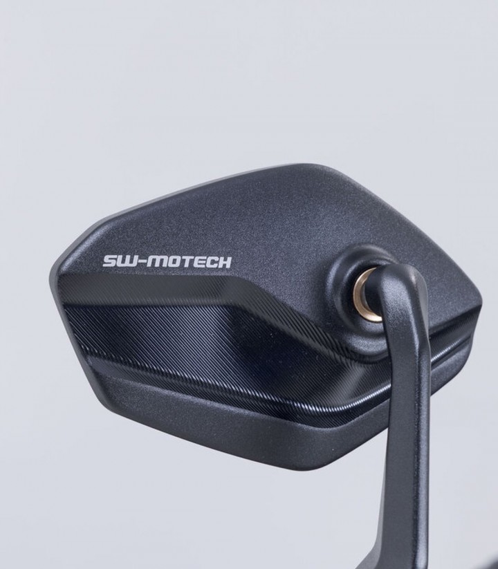 Retrovisores SW-MOTECH para Varios modelos de CFMOTO y Kawasaki en Negro MIR.08.868.10001