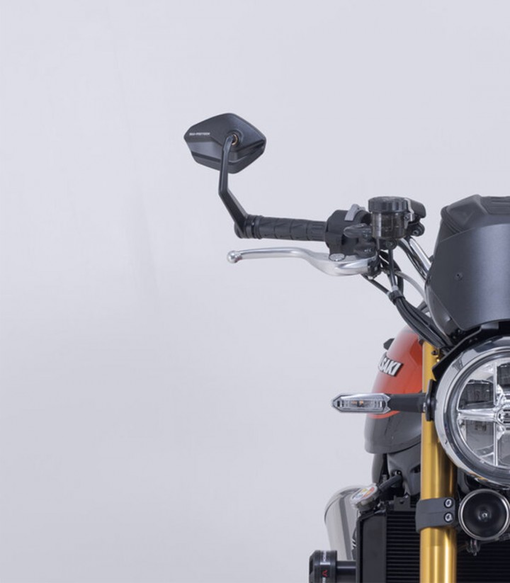 Retrovisores SW-MOTECH para Varios modelos de CFMOTO y Kawasaki en Negro MIR.08.868.10001