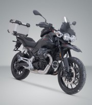 Maleta Superior con Soporte TRAX ADV Plateada 38 L Moto-Guzzi V85 Strada (24) SW-MOTECH GPT.17.632.70100/S