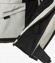 Arrow grey & black unisex Winter motorcycle Jacket by Rainers Arrow G