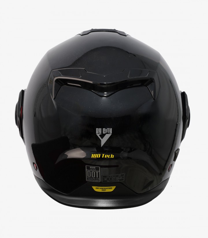 Casco Modular By City 180 Tech II Negro Brillante