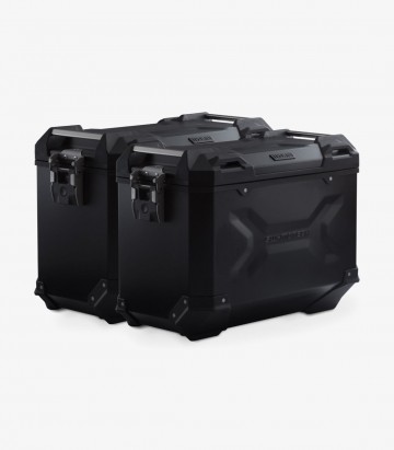SW-MOTECH 45 L TRAX ADV Side Cases with Carrier for Honda NT1100A / NT1100D (DCT) (21, 24), NT1100DE (DCT+ES) (24) Black KFT.01.