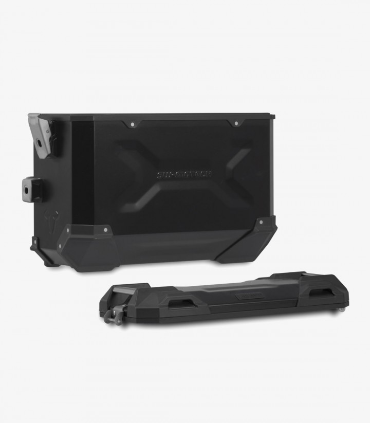 Maletas Laterales con Soporte TRAX ADV Negras 45 L Honda NT1100A / NT1100D (DCT) (21, 24), NT1100DE (DCT+ES) (24) SW-MOTECH K...