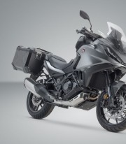 Maletas Laterales con Soporte TRAX ADV Negras 45 L Honda NT1100A / NT1100D (DCT) (21, 24), NT1100DE (DCT+ES) (24) SW-MOTECH K...