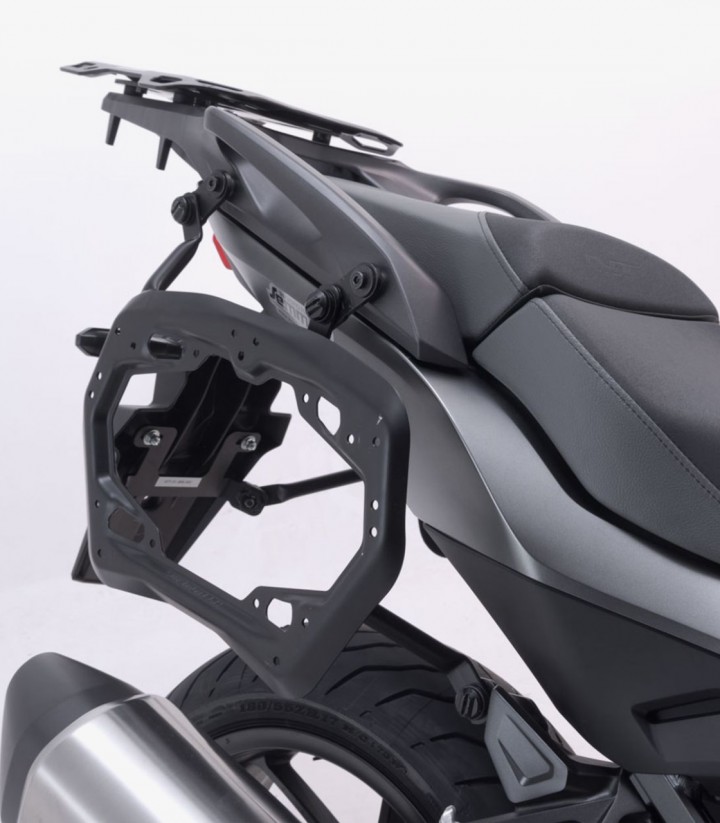 SW-MOTECH 45 L TRAX ADV Side Cases with Carrier for Honda NT1100A / NT1100D (DCT) (21, 24), NT1100DE (DCT+ES) (24) Silver KFT...