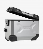 Maletas Laterales con Soporte TRAX ADV Plateadas 45 L Honda NT1100A / NT1100D (DCT) (21, 24), NT1100DE (DCT+ES) (24) SW-MOTEC...