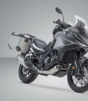 SW-MOTECH 45 L TRAX ADV Side Cases with Carrier for Honda NT1100A / NT1100D (DCT) (21, 24), NT1100DE (DCT+ES) (24) Silver KFT...