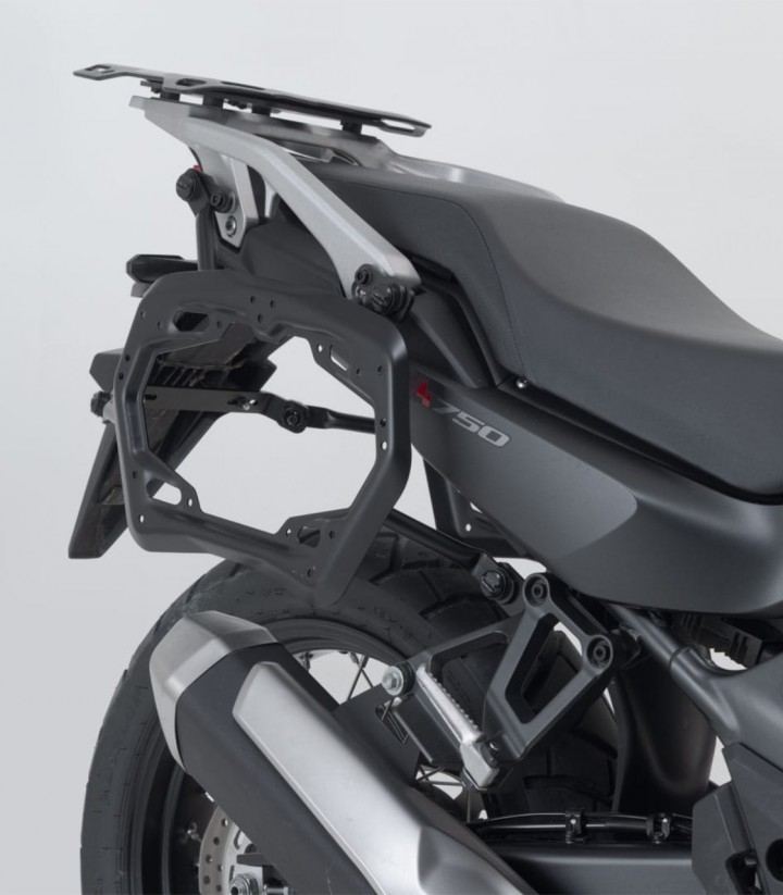Maletas Laterales con Soporte TRAX ADV Negras 37 L Honda XL750 Transalp (22-24) / E-Clutch (25) SW-MOTECH KFT.01.070.70000/B ...