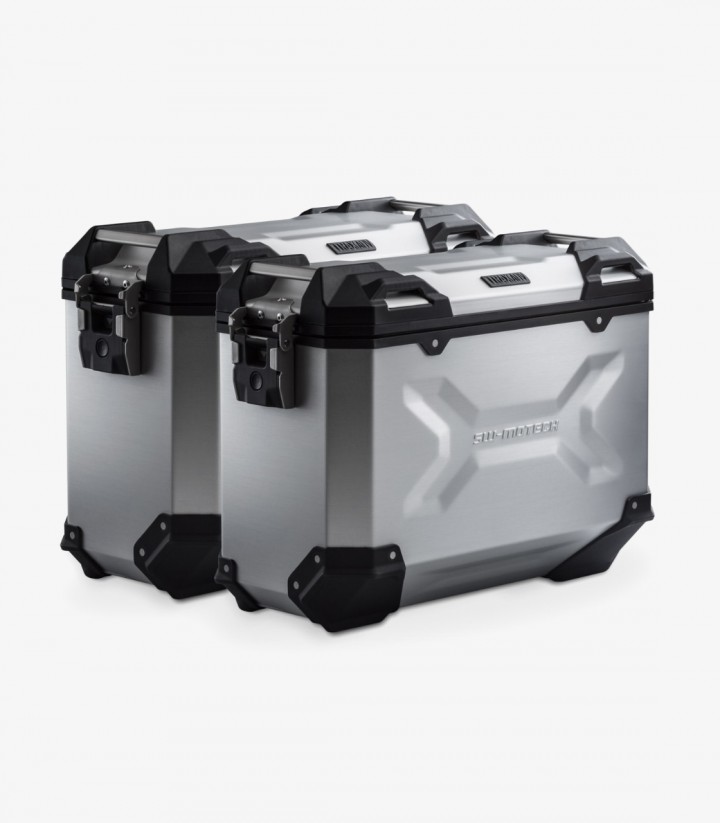 Maletas Laterales con Soporte TRAX ADV Plateadas 37 L Honda XL750 Transalp (22-24) / E-Clutch (25) SW-MOTECH KFT.01.070.70000...