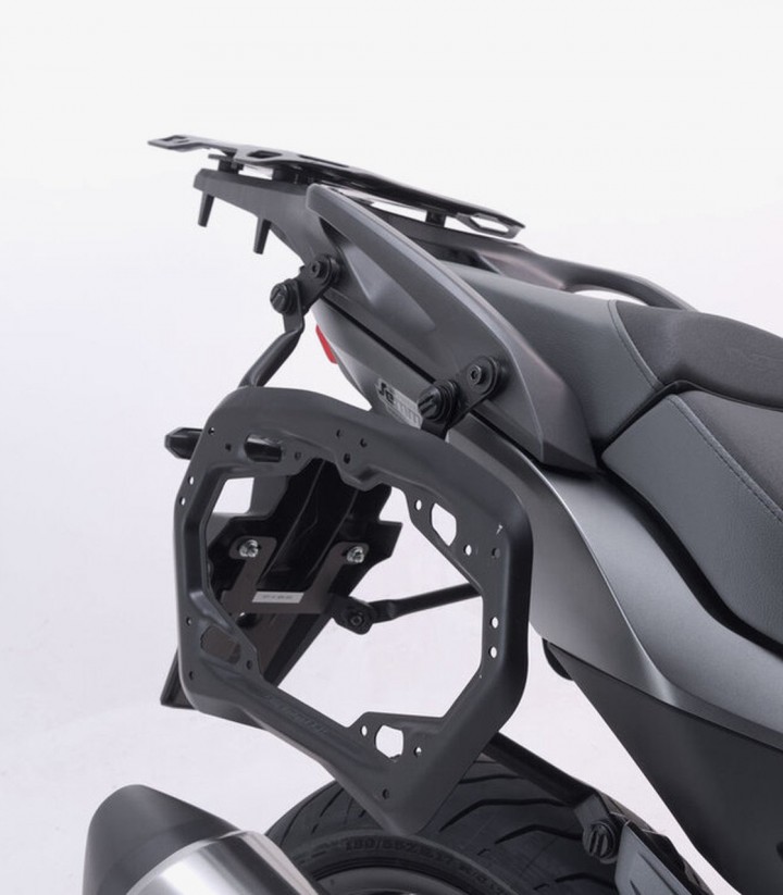 Maletas Laterales con Soporte TRAX ADV Negras 37 L Honda NT1100A / NT1100D (DCT) (21, 24), NT1100DE (DCT+ES) (24) SW-MOTECH K...