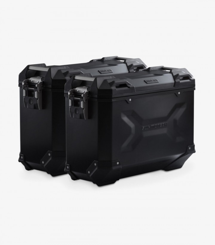 Maletas Laterales con Soporte TRAX ADV Negras 37 L Honda NT1100A / NT1100D (DCT) (21, 24), NT1100DE (DCT+ES) (24) SW-MOTECH K...