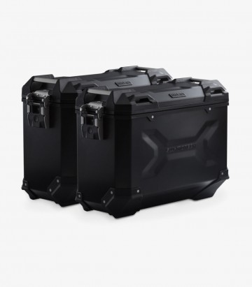 Maletas Laterales con Soporte TRAX ADV Negras 37 L Honda NT1100A / NT1100D (DCT) (21, 24), NT1100DE (DCT+ES) (24) SW-MOTECH KFT.