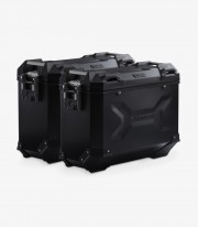 Maletas Laterales con Soporte TRAX ADV Negras 37 L Honda NT1100A / NT1100D (DCT) (21, 24), NT1100DE (DCT+ES) (24) SW-MOTECH K...