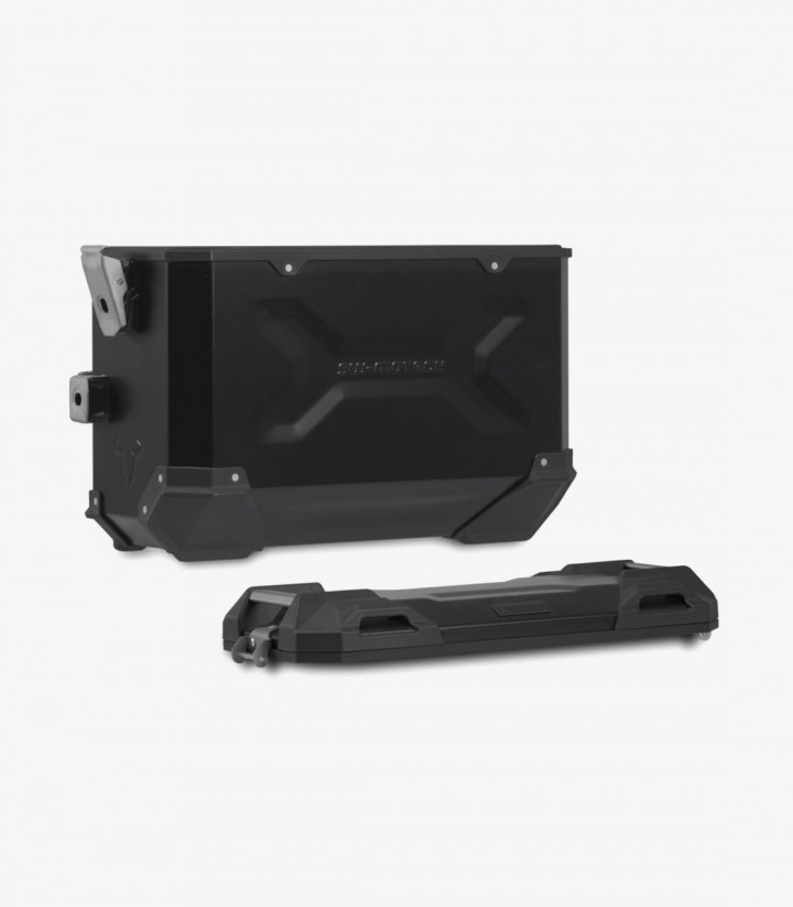 Maletas Laterales con Soporte TRAX ADV Negras 37 L Honda NT1100A / NT1100D (DCT) (21, 24), NT1100DE (DCT+ES) (24) SW-MOTECH K...