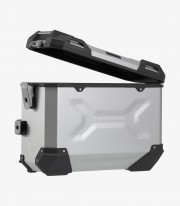 Maletas Laterales con Soporte TRAX ADV Plateadas 37 L Honda NT1100A / NT1100D (DCT) (21, 24), NT1100DE (DCT+ES) (24) SW-MOTEC...