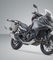 SW-MOTECH 37 L TRAX ADV Side Cases with Carrier for Honda NT1100A / NT1100D (DCT) (21, 24), NT1100DE (DCT+ES) (24) Silver KFT...