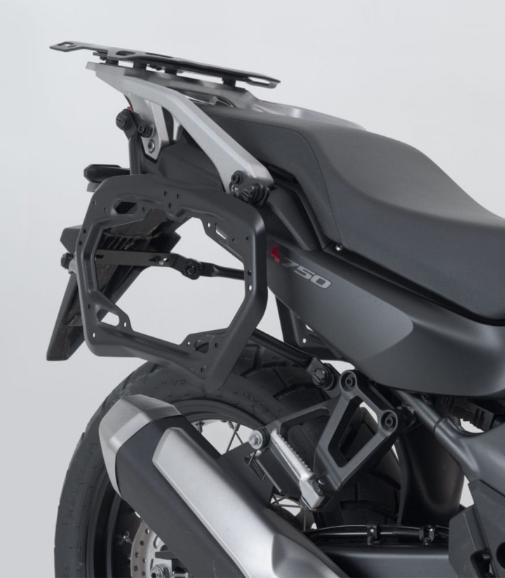 Maletas Laterales con Soporte TRAX ADV Plateadas 45 L Honda XL750 Transalp (22-24) / E-Clutch (25) SW-MOTECH KFT.01.070.70100...