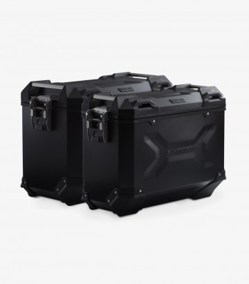 Maletas Laterales con Soporte TRAX ADV Negras 45/37 L Honda XRV750 Africa Twin (92-03) SW-MOTECH KFT.01.079.70000/B
