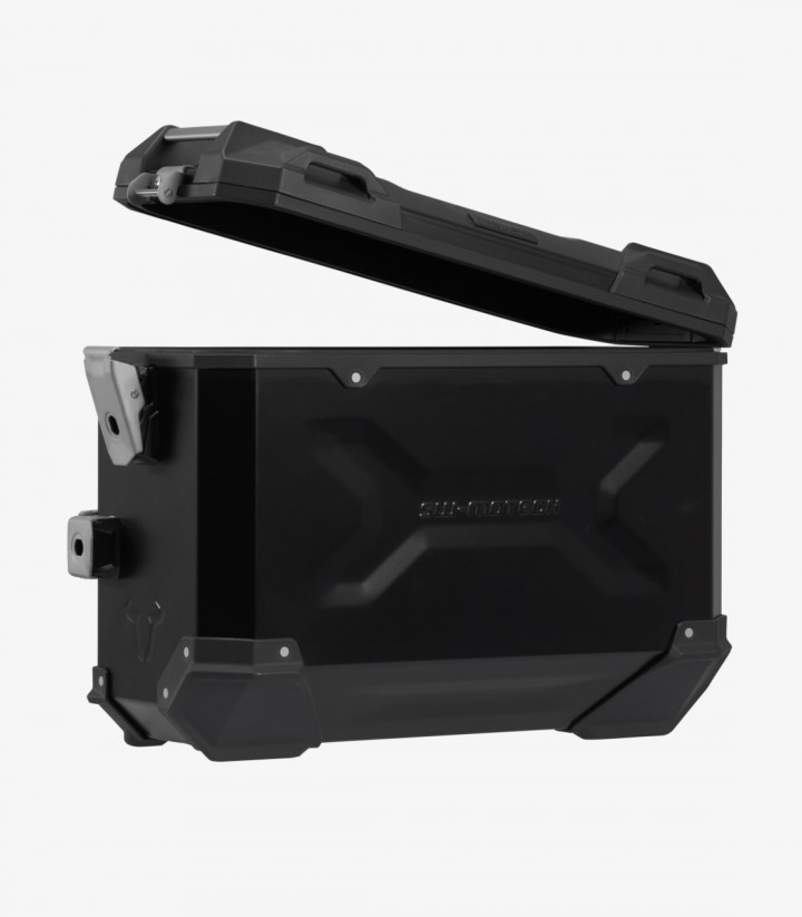 Maletas Laterales con Soporte TRAX ADV Negras 37 L Honda CB500F/X (12-18), CBR500R (12-15), NX500 (23) SW-MOTECH KFT.01.400.7...