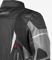 Duna black & red unisex Winter motorcycle Jacket by Rainers Duna