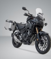SW-MOTECH 37 L TRAX ADV Side Cases with Carrier for Honda CB500F/X (12-18), CBR500R (12-15), NX500 (23) Silver KFT.01.400.700...