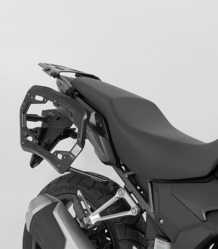 Maletas Laterales con Soporte TRAX ADV Plateadas 45 L Honda CB500F/X (12-18), CBR500R (12-15), NX500 (23) SW-MOTECH KFT.01.40...