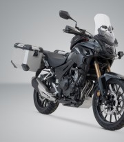 Maletas Laterales con Soporte TRAX ADV Plateadas 45 L Honda CB500F/X (12-18), CBR500R (12-15), NX500 (23) SW-MOTECH KFT.01.40...