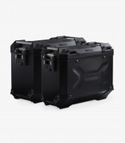 SW-MOTECH 45/37 L TRAX ADV Side Cases with Carrier for Honda CRF1000L Africa Twin (15-17) Black KFT.01.622.70001/B KFT.01.622...