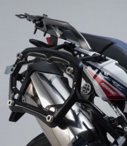 Maletas Laterales con Soporte TRAX ADV Negras 45/37 L Honda CRF1000L Africa Twin (15-17) SW-MOTECH KFT.01.622.70001/B KFT.01....