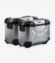 Maletas Laterales con Soporte TRAX ADV Plateadas 45/37 L Honda CRF1000L Africa Twin (15-17) SW-MOTECH KFT.01.622.70001/S KFT....