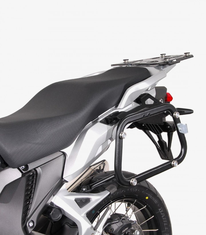 SW-MOTECH 37 L TRAX ADV Side Cases with Carrier for Honda VFR1200X Crosstourer (11-20) Silver KFT.01.660.70000/S KFT.01.660.7...
