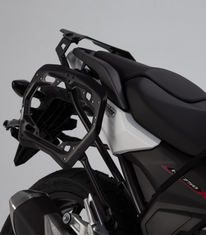 SW-MOTECH 45 L TRAX ADV Side Cases with Carrier for Honda NC750S/XA (16-20) Silver KFT.01.699.70101/S KFT.01.699.70101/S