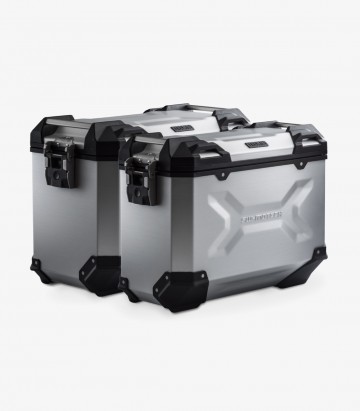 Maletas Laterales con Soporte TRAX ADV Plateadas 45/37 L Honda X-ADV (20-24) SW-MOTECH KFT.01.808.70000/S