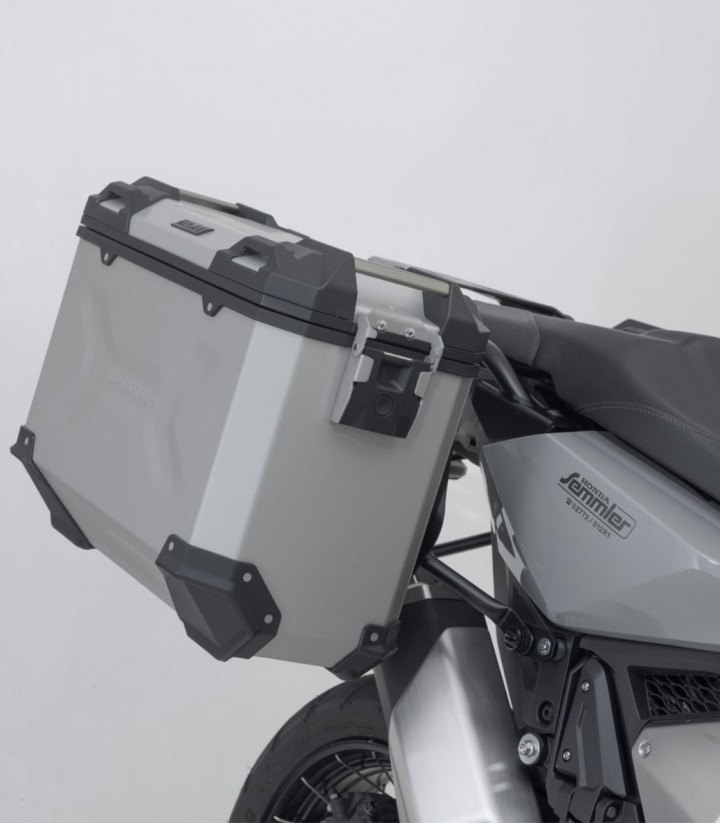 Maletas Laterales con Soporte TRAX ADV Plateadas 45/37 L Honda X-ADV (20-24) SW-MOTECH KFT.01.808.70000/S KFT.01.808.70000/S