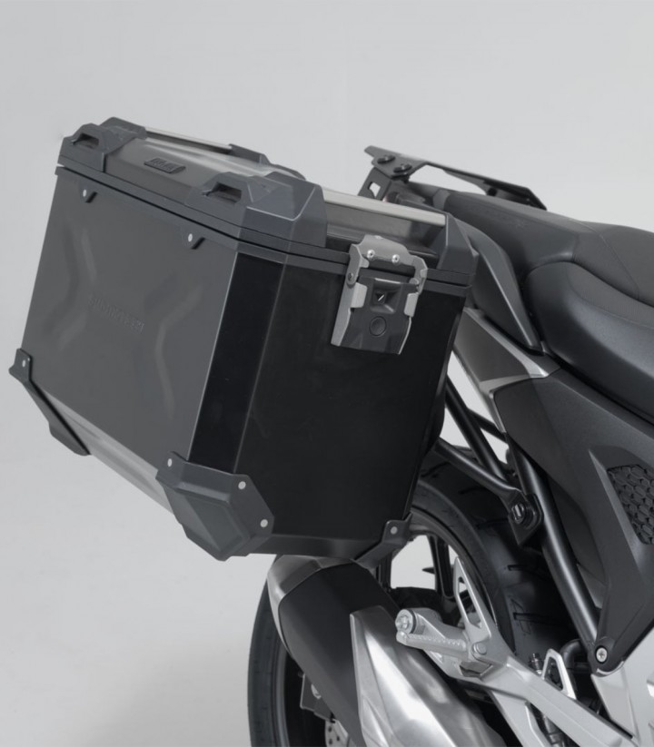 SW-MOTECH 45 L TRAX ADV Side Cases with Carrier for Honda NC750XA/XD (20-24) Black KFT.01.841.70100/B KFT.01.841.70100/B