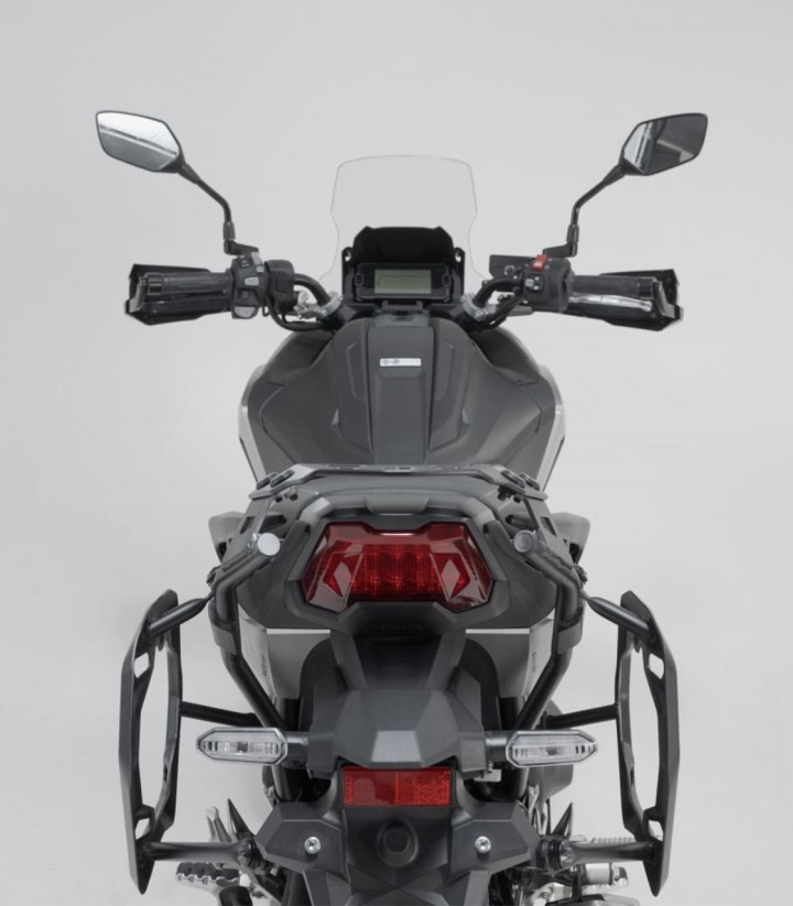 Seitenkoffer mit Träger TRAX ADV Schwarz 45 L Honda NC750XA/XD (20-24) SW-MOTECH KFT.01.841.70100/B