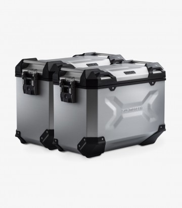 Maletas Laterales con Soporte TRAX ADV Plateadas 45 L Honda NC750XA/XD (20-24) SW-MOTECH KFT.01.841.70100/S